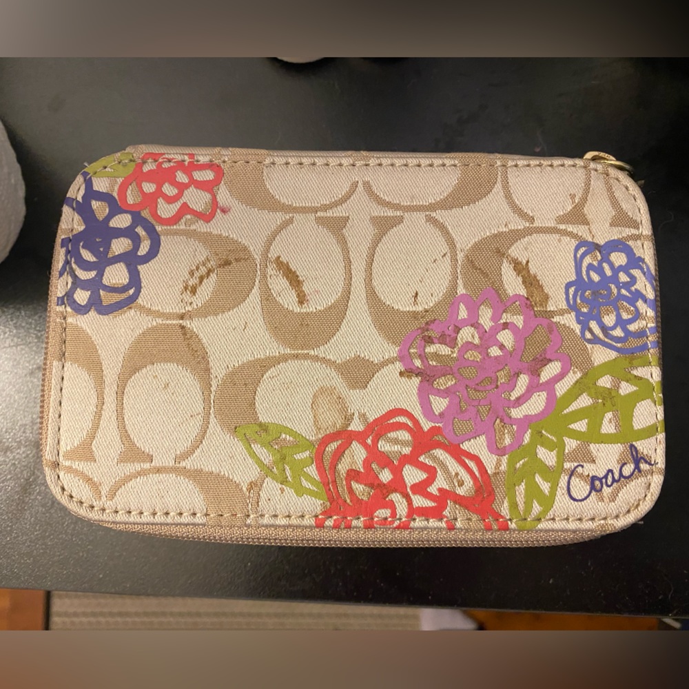 Coach jewelry box